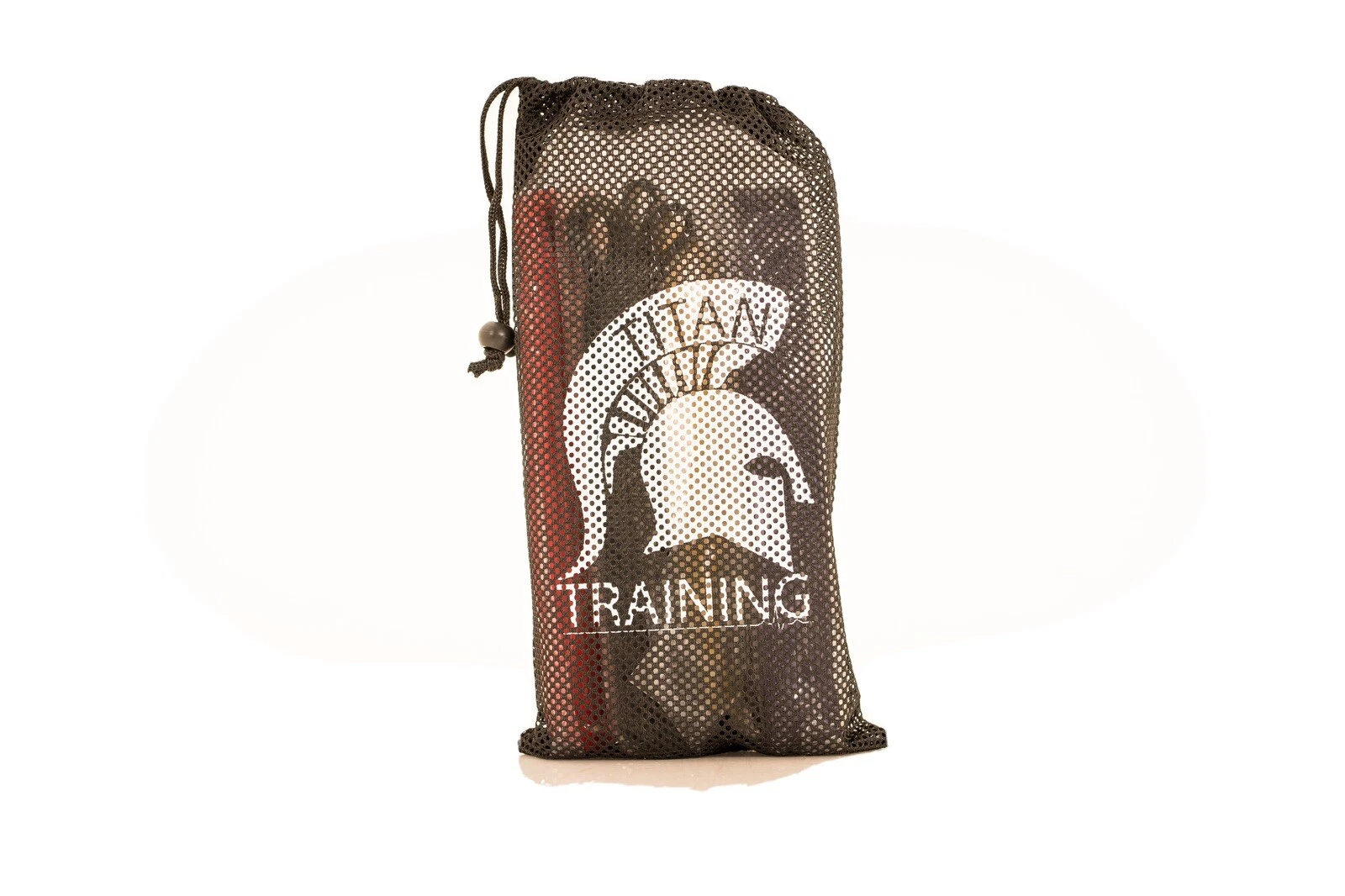 Professional resistance band set in carry bag
