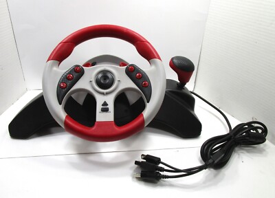 Original Universal MAD CATZ MC2 Racing Steering Wheel for Xbox
