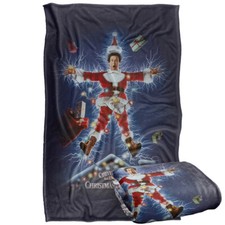 Christmas Vacation Poster Silky Touch Super Soft Throw Blanket