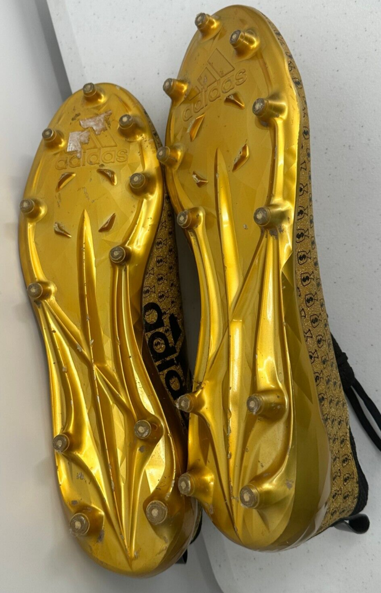 Adidas Snoop Dogg Men's Football Soccer Cleats Size 16 Gold Money