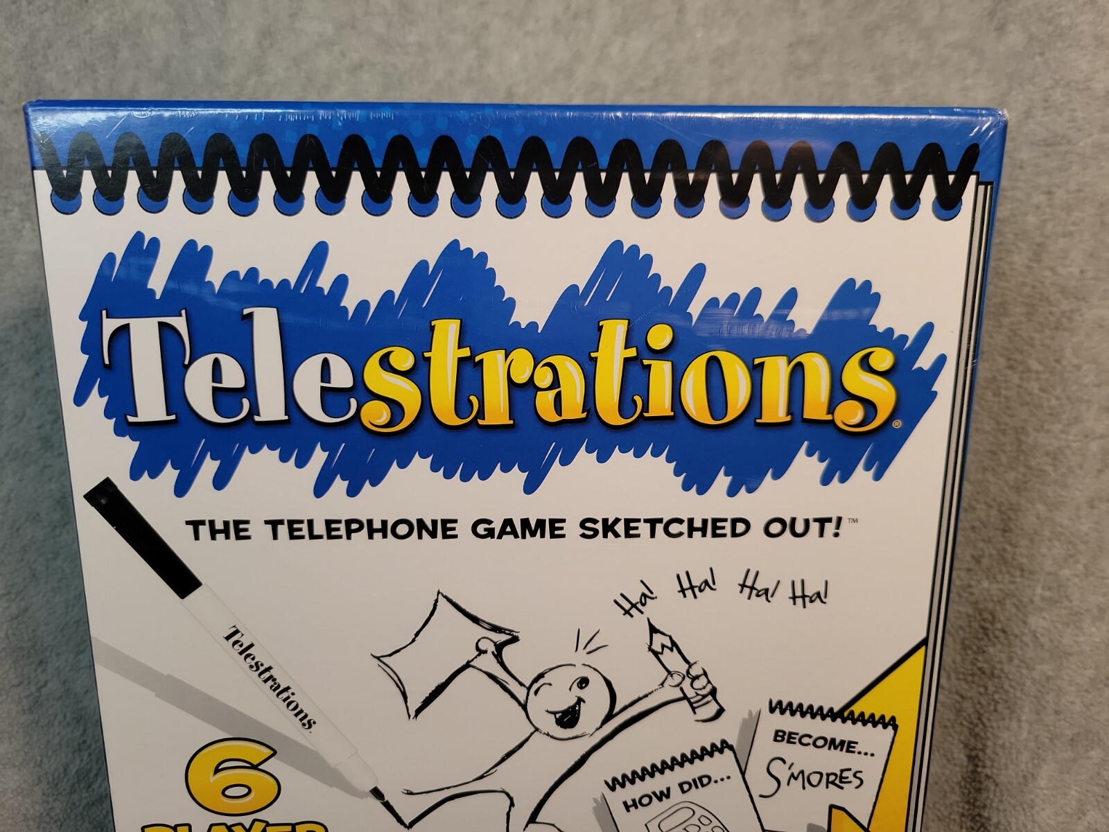 Telestrations The Telephone Game Sketched Out Family Game New