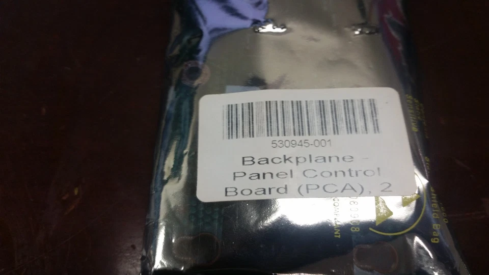 HP 530945-001 Backplane Panel Control Board PCA 2 HDD SAS for DL180 G6 Server - Image 2 of 2