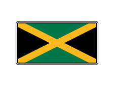 Jamaica Flag World Country Sticker Waterproof Vinyl Decal Die-cut Car Laptop Jamaica Flag World Country Sticker Waterproof Vinyl Decal Die-cut Car Laptop