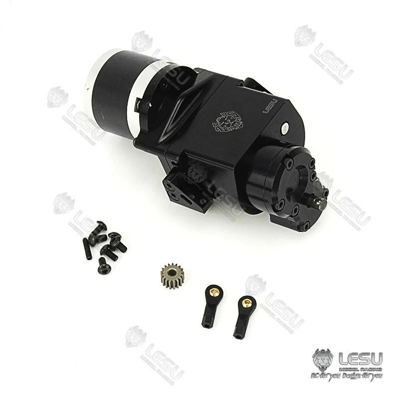 LESU Parts 2Speed Transmission Gearbox F5017 for Tamiya RC 1:14 Tractor Truck - Image 3 of 4