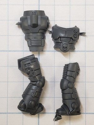 Warhammer 30k Space Marine Bits Legionnaire Mark II Crusade Armor Body Legs #10