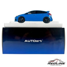 AUTOart Ford Focus RS Nitrous Blue Diecast Model Car 72953 1:18