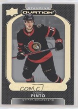 2021-22 Upper Deck Ovation Rookies Standing 236/500 Shane Pinto #132 12cy