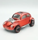 Hot Wheels Redline Custom Volkswagen 1967 Red– Original HK Vintage VW Bug