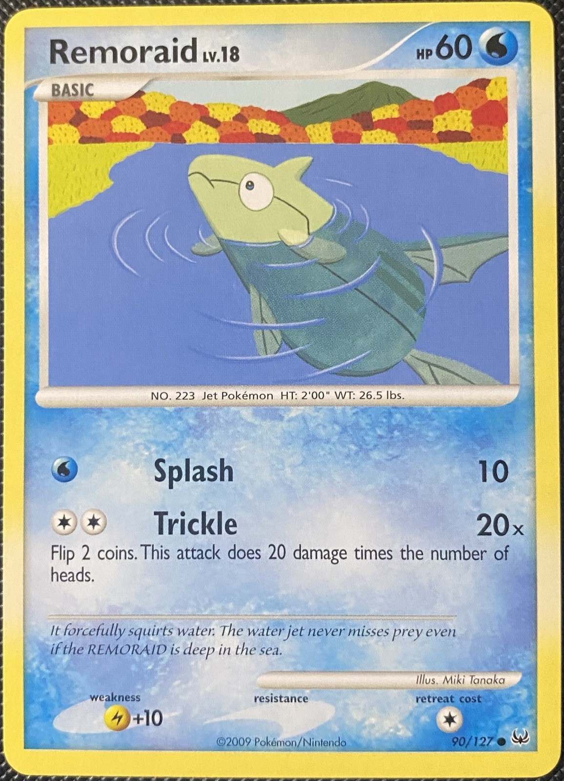 Remoraid 90/127 Platinum Regular - Pokémon Card
