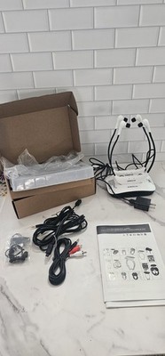 Simolio 2.4GHz Digital Wireless TV Headset Dual Set White For Seniors Tested New