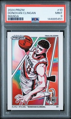 2024-25 Panini Prizm - Manga Donovan Clingan #10 (RC) for sale