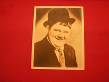 VINTAGE OLIVER HARDY SIGNED, AUTOGRAGHED SILVER GELATIN PRINT PHOTO 10 x 7