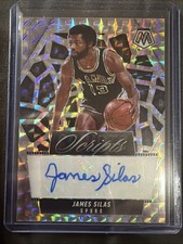 2024-25 Panini Mosaic - Scripts James Silas, James Silas #MS-JSS (AU)