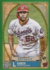 Luis Garcia 2021 Topps Gypsy Queen #139 Green RC Washington Nationals