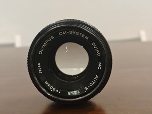 Olympus Zuiko 50mm f1.8 MC Auto-S Vintage Standard Prime Lens OM Mount