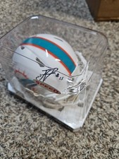 Jaelan Phillips Autographed Signed MIAMI DOLPHINS Mini Helmet Beckett BAS