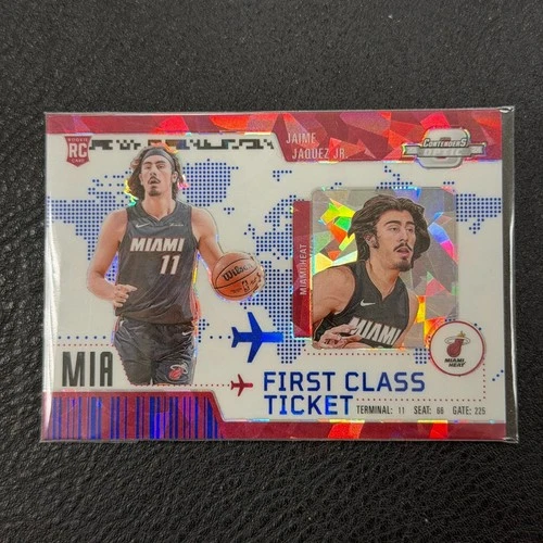 Jaime Jaquez Jr 2023-24 Panini Contenders Optic First Class Ice Prizm RC /75 HK