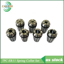 ER11 Spring Collet Set For CNC Milling Lathe Tool Engraving Machine 7PC