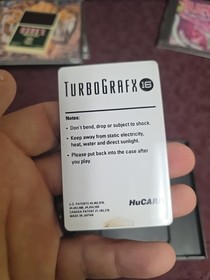 Turbo Grafx 16 Blazing Lazers CIB Tested/Working Pics Manual Been Wet