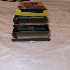 3 NES Game Boxes LOT = MATTE STICKER DUCK HUNT SUPER MARIO 3 GLOSS 10-YARD FIGHT
