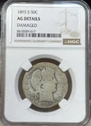 1893-S Barber Half Dollar NGC AG Details - Damaged