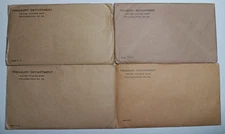 1956,1957,1958+1959  PROOF SETS IN UNOPENED FLAT PACKS