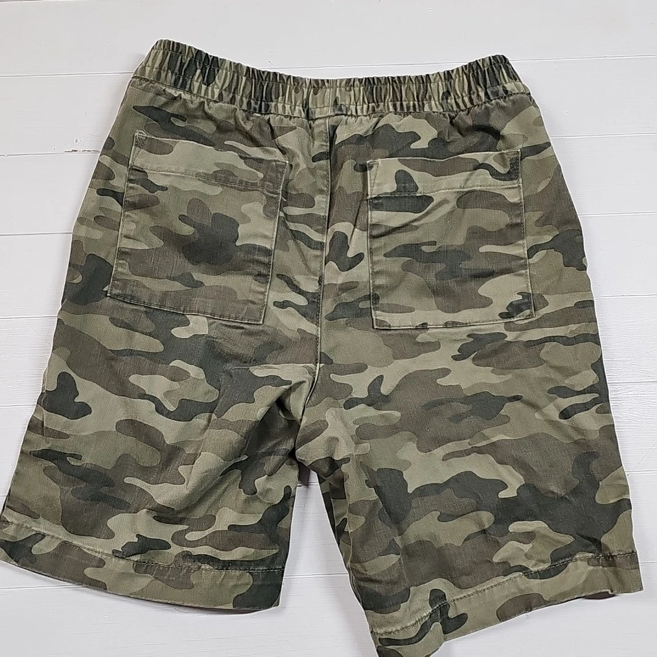 Pantalones Cortos Gap Niños XXL Camuflados Verde Cordón Pantalones Cortos Foto 2 de 4