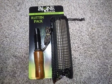 Bone Collector Ruttin' Pack Deer Call Old Faithful Bag-O-Bones Hunting USA Unuse