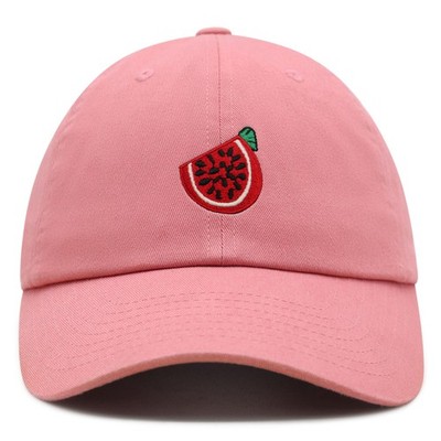 JPAK Dragon Fruit Slice Premium Dad Hat Premium Cotton Strapback Foodie