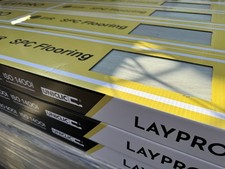 LAYPRO premium 7.5mm Portland Oak LVT click SPC flooring AC5 ONLY £23.95 /m2