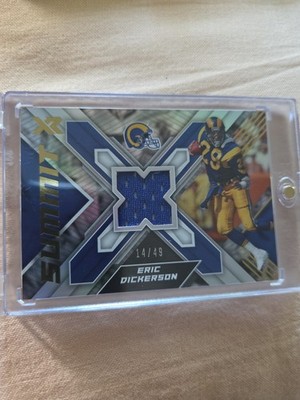 2022 Panini XR - Summit Swatches Eric Dickerson #SS-12 /49 (MEM)