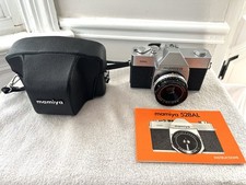 Mamiya 528AL 35mm Camera w/ Mamiya Sekor 48mm 2.8 Lens. Case And Manual. Tested