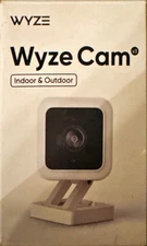Open box WYZE Cam V3 2.5K WiFi Indoor/Outdoor Wired Security Camera - White 