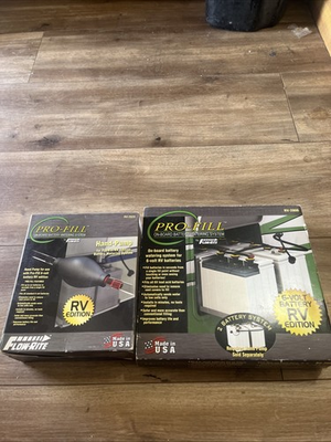 #ad Pro fill 6 Volt On Board Watering System RV Edition Hand Pump $75.00