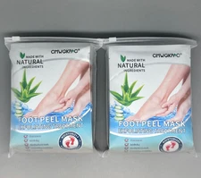 Exfoliating Foot Peel Mask Baby Soft Feet Remove Dead Skin Assorted 2 Pk x 3 Ea