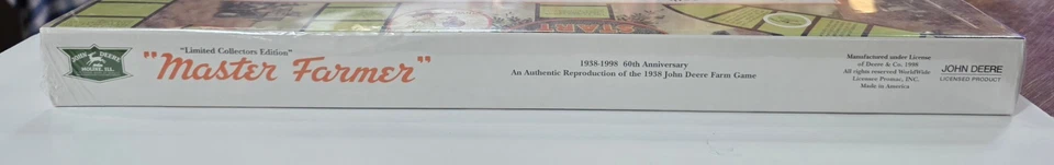 Jogo de tabuleiro lacrado John Deere Master Farmer edição de 60 anos - Imagem 3 de 4