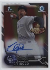 2016 Bowman Chrome Prospects Auto Jesus Tinoco #CPA-JT Auto n1u
