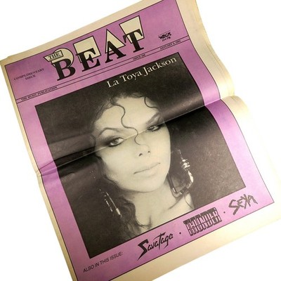 La Toya Jackson Cover   The Beat Magazine Issue 198, Jan 1992 + Ephemera