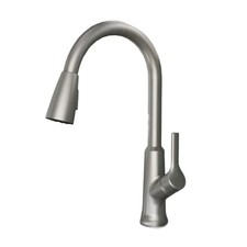 Elkay Single-Handle Kitchen Faucet 2-Function Pull-Down Spray Head Chrome LK1410