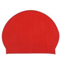 Latex Swim Cap Red 