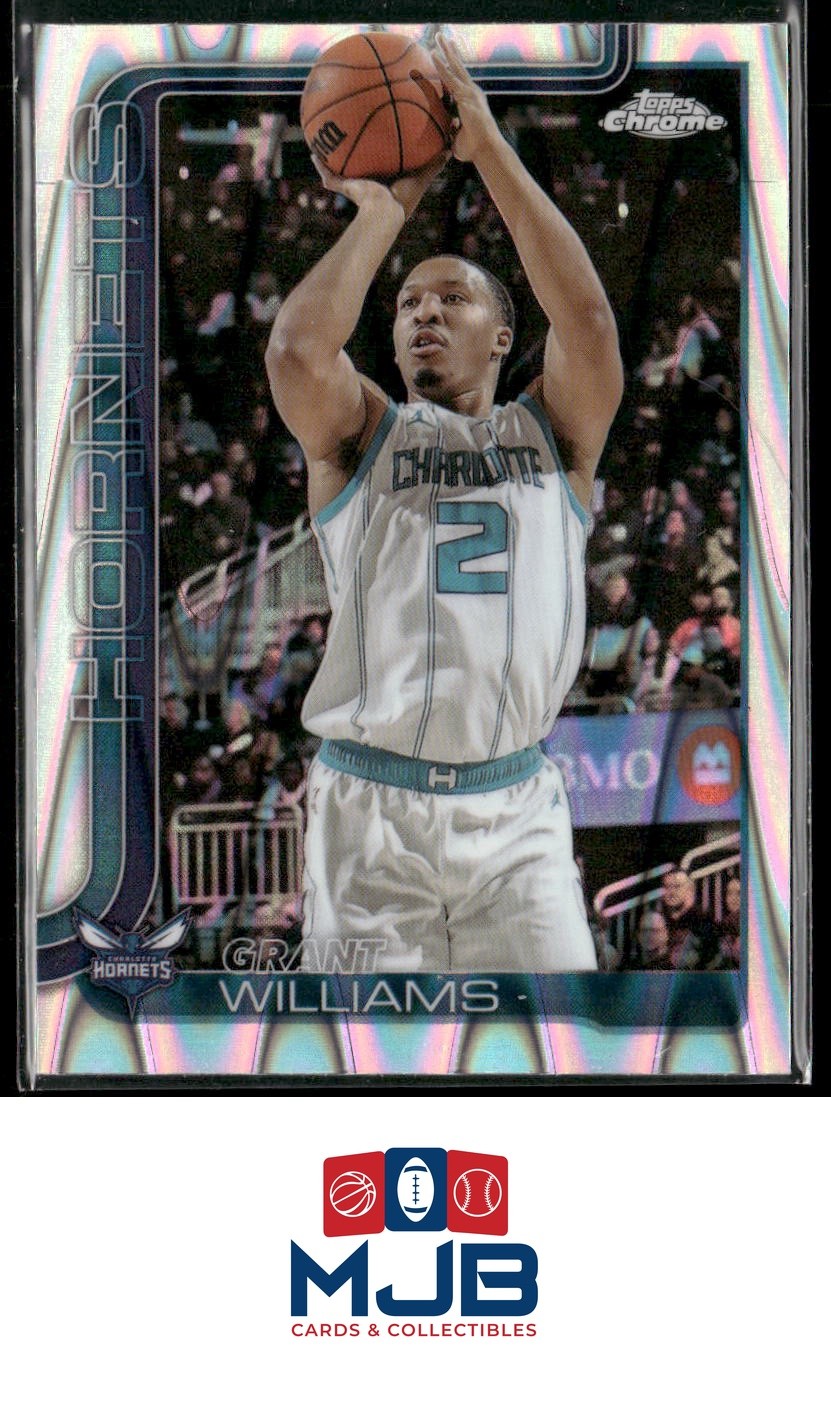 2025-26 Topps Chrome Grant Williams RayWave Refractor #65 Charlotte Hornets