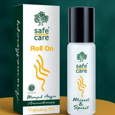 Safecare Roll On Minyak Angin Aromatherapy Refreshing Oil Relieves Headache 10ml