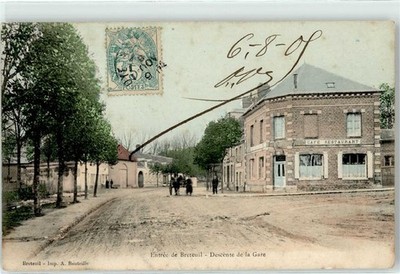 51630382 - Breteuil Cafe Bahnhof Clermont