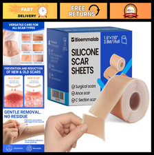 Medical Grade Silicone Scar Sheets - Healing Tape for C-Section, Keloid, Wrinkle