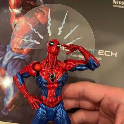 Super Hero Spiderman Ver.2.0 Revoltech Action Figures Collection Model Toy Gifts
