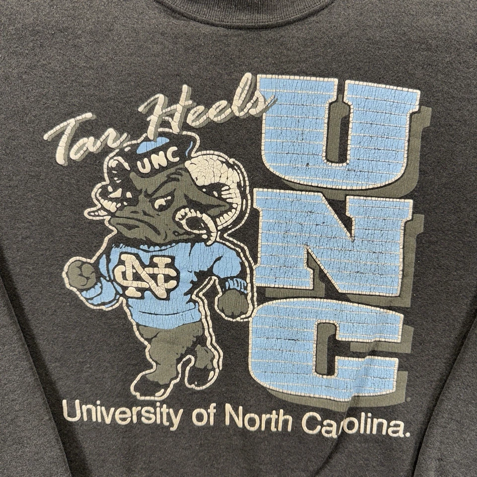Vintage Santee Sweats Sweatshirt Size L UNC/North Carolina Tar Heels Made In USA - Image 2 of 4