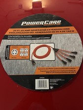 UPC 046396554895 product image for PowerCare AP90252 25' 20 Amp Generator Extension Cord | upcitemdb.com