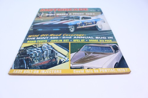 Motorcade June 1969 VTG Magazine Funny Car Drag Racing Tom McEwen Silver Age HTF - Foto 21 di 23