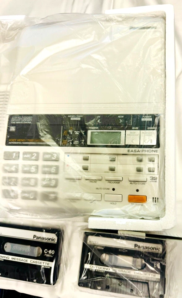 Panasonic KX-T2470 Telephone White Easa-Phone - VINTAGE NEW - Image 4 of 4