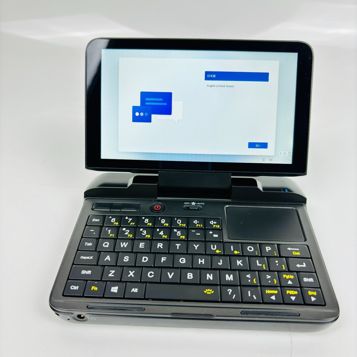 ノートPC GPD Micro PC N4100 Windows 11pro GPD Micro N4100 8GB SSD 128GB Window11 Laptop PC Laptop